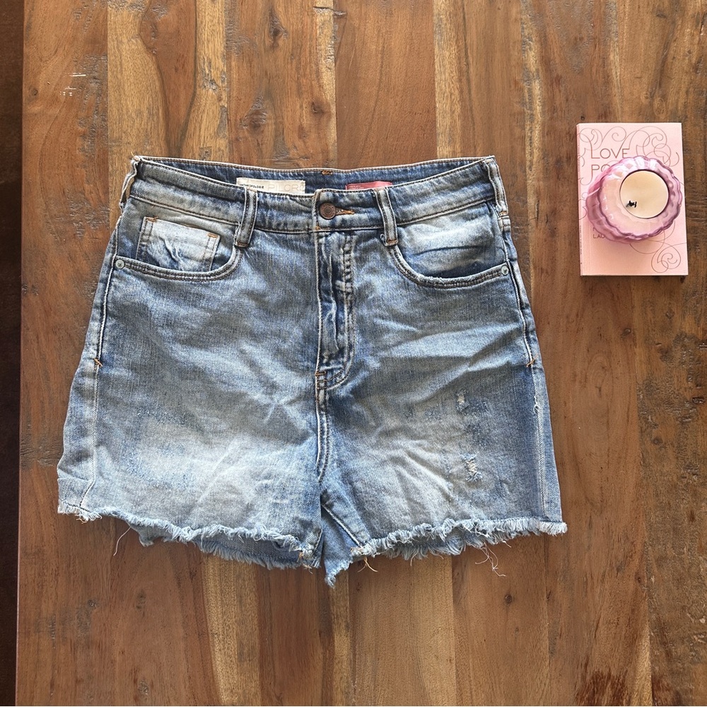 Pilcro denim shorts